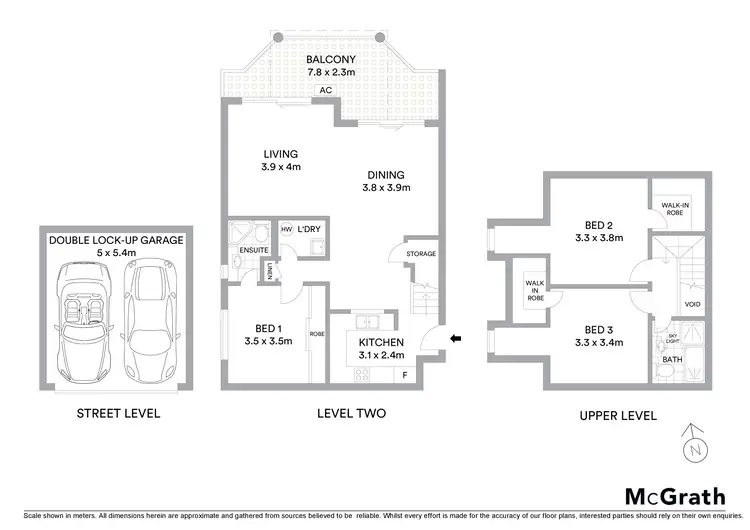 Floorplan of Homely apartment listing, 11/1-5 Penkivil Street, Willoughby NSW 2068