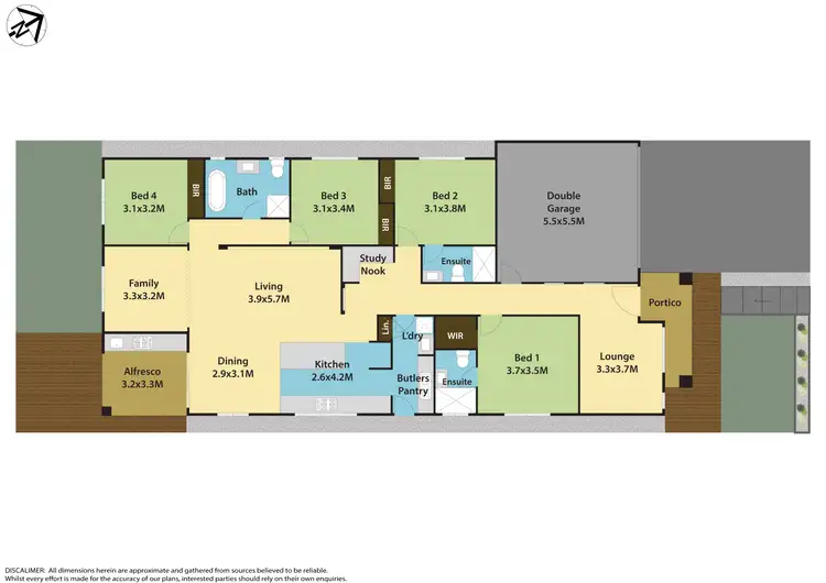 Floorplan of Homely house listing, 94 Florentine Parade, Marsden Park NSW 2765