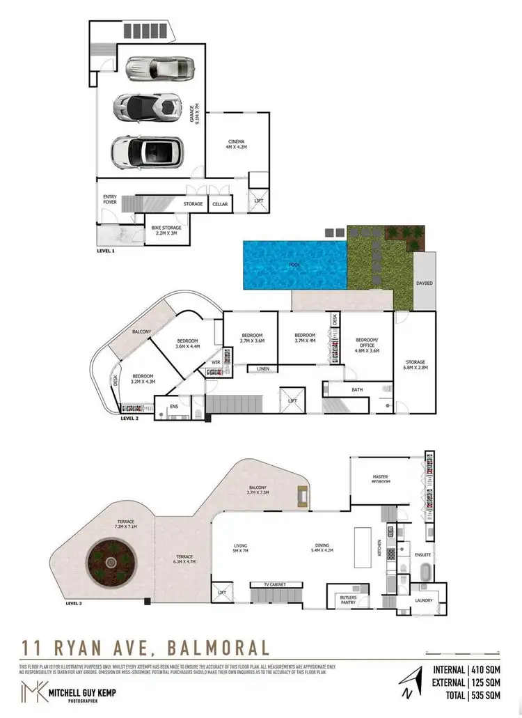 Floorplan of Homely house listing, 11 Ryan Avenue, Balmoral QLD 4171