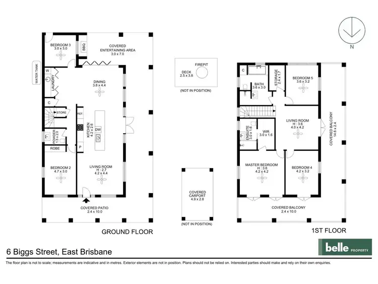 Floorplan of Homely house listing, 6 Biggs Street, East Brisbane QLD 4169