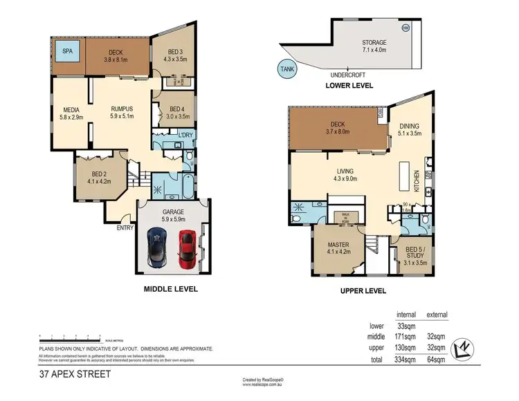 Floorplan of Homely house listing, 37 Apex Street, Balmoral QLD 4171