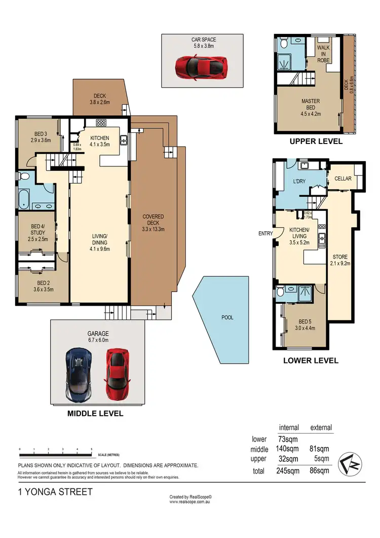 Floorplan of Homely house listing, 1 Yonga Street, Balmoral QLD 4171