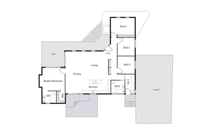 Floorplan of Homely house listing, 33 Mackie Crescent, Stirling ACT 2611