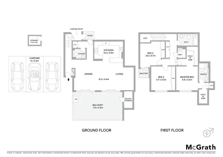 Floorplan of Homely apartment listing, 11 The Promenade, Wentworth Point NSW 2127
