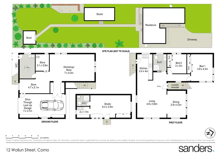 Floorplan of Homely house listing, 12 Wollun Street, Como NSW 2226