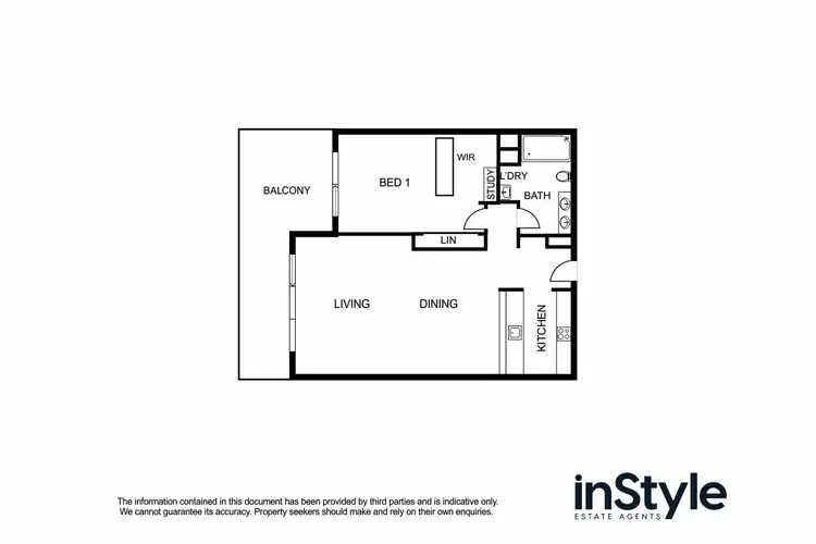 Floorplan of Homely apartment listing, 49/18 Kennedy Street, Kingston ACT 2604