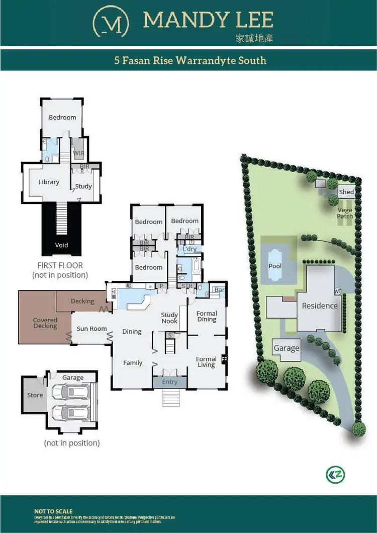 Floorplan of Homely house listing, 5 Fasan Rise, Warrandyte South VIC 3134