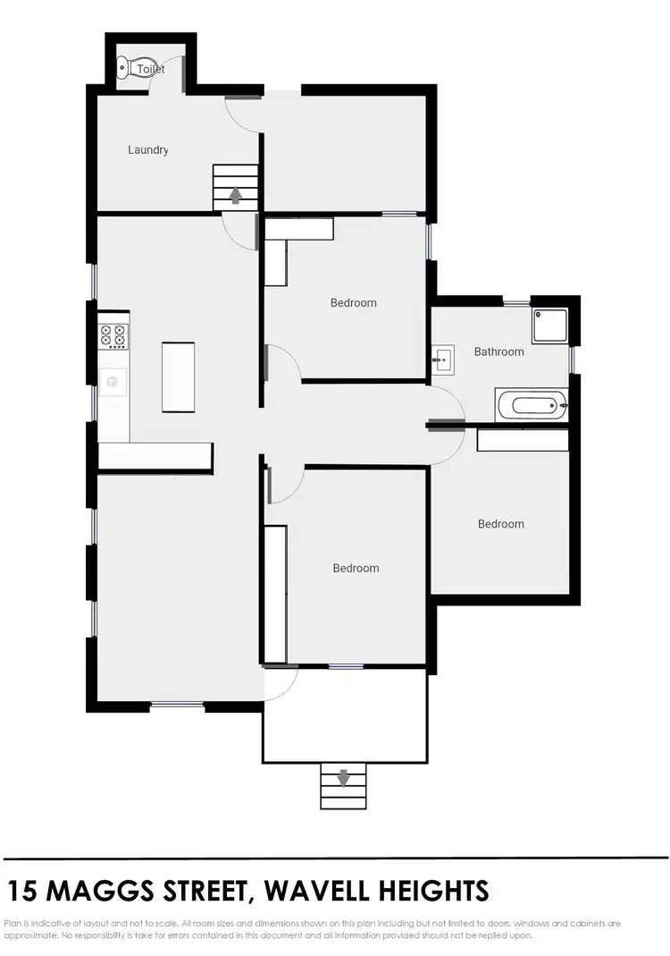 Floorplan of Homely house listing, 15 Maggs Street, Wavell Heights QLD 4012