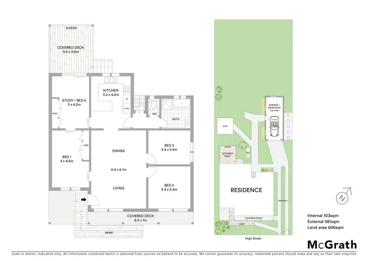 Floorplan of Homely house listing, 5 High Street, Rocky Point NSW 2259