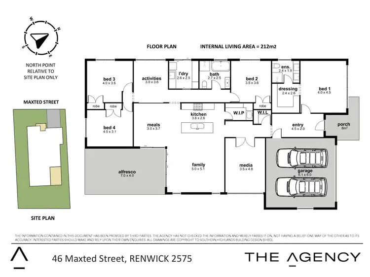 Floorplan of Homely house listing, 46 Maxted Street, Renwick NSW 2575