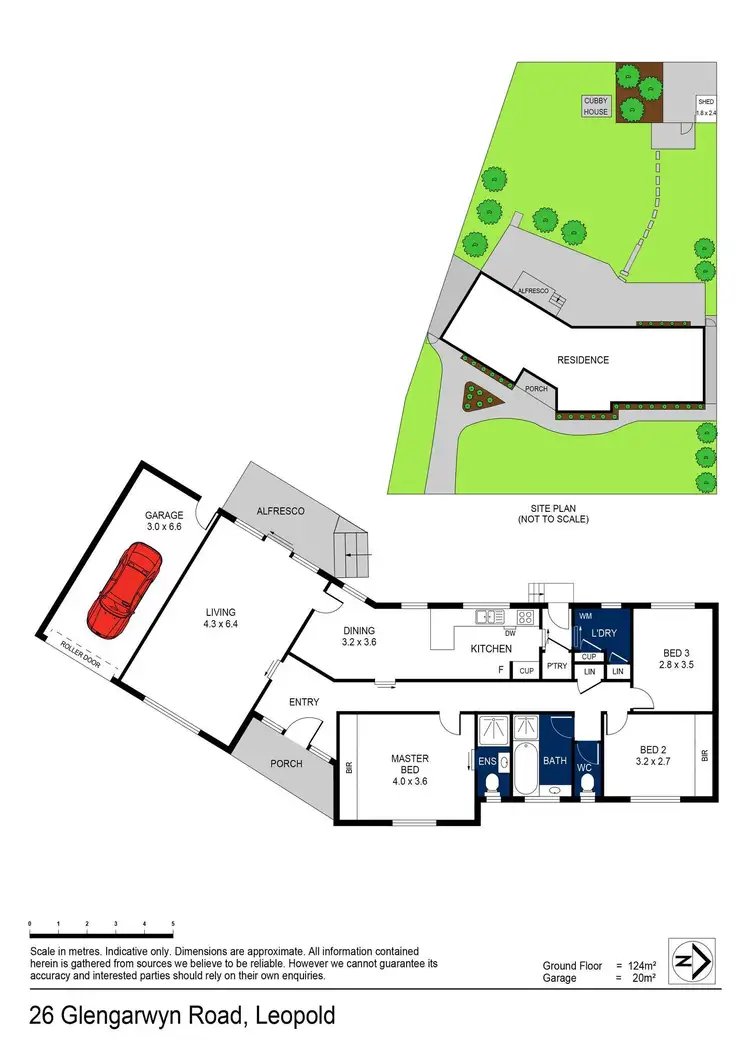 Floorplan of Homely house listing, 26 Glengarwyn Road, Leopold VIC 3224