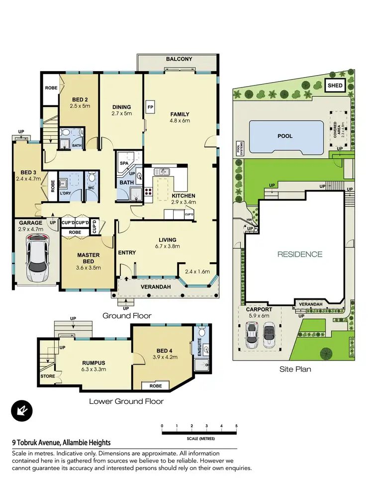Floorplan of Homely house listing, 9 Tobruk Avenue, Allambie Heights NSW 2100