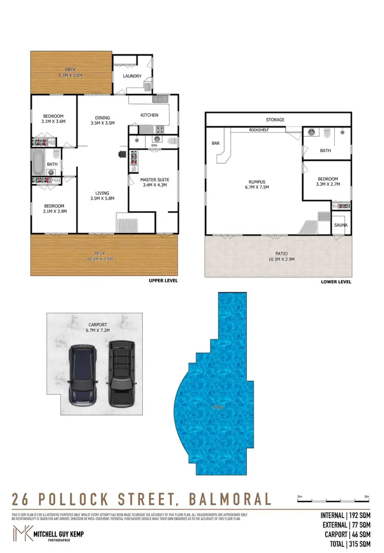 Floorplan of Homely house listing, 26 Pollock Street, Balmoral QLD 4171