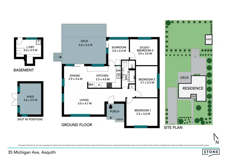 Floorplan of Homely house listing, 35 Michigan Avenue, Asquith NSW 2077