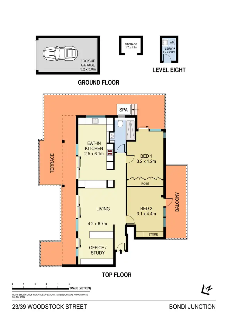 Floorplan of Homely apartment listing, 23/39 Woodstock Street, Bondi Junction NSW 2022