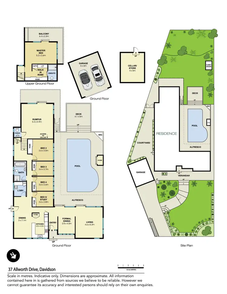 Floorplan of Homely house listing, 37 Allworth Drive, Davidson NSW 2085