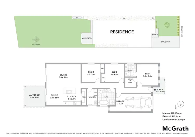 Floorplan of Homely house listing, 48 Saleyards Lane, Mudgee NSW 2850