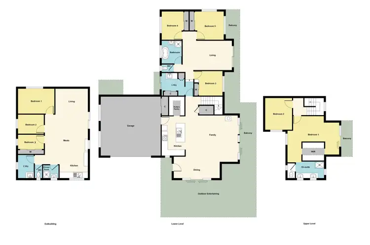 Floorplan of Homely house listing, 8875 Mortlake-Ararat Road, Cathcart VIC 3377