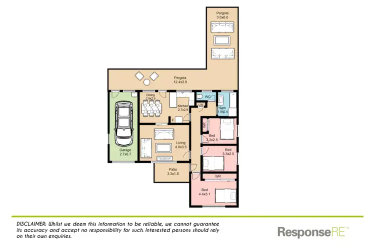 Floorplan of Homely house listing, 1 Stevenson Street, South Penrith NSW 2750