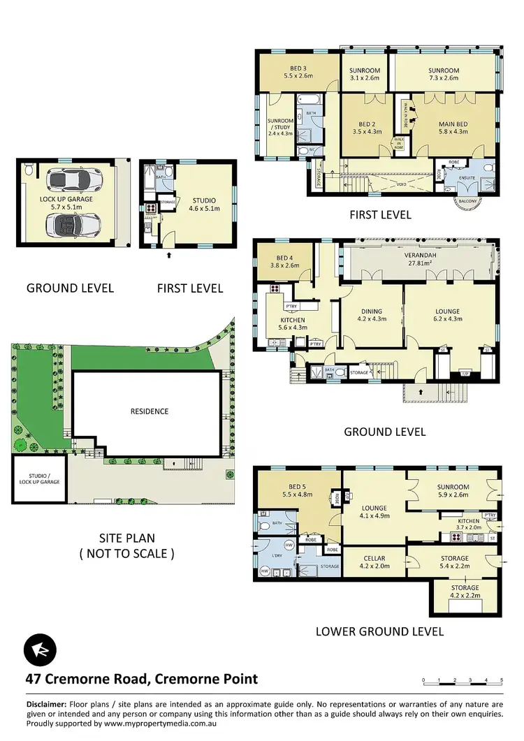 Floorplan of Homely house listing, 47 Cremorne Road, Cremorne Point NSW 2090