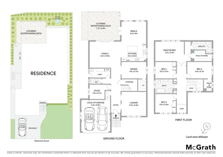 Floorplan of Homely house listing, 26 Waterford Street, Kellyville Ridge NSW 2155