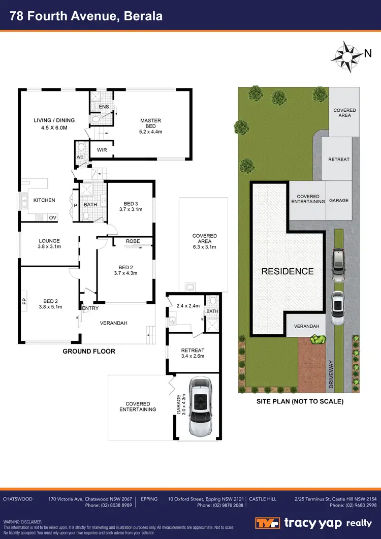 Floorplan of Homely house listing, 78 Fourth Avenue, Berala NSW 2141