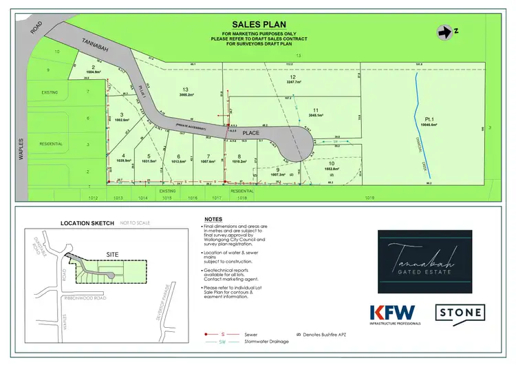 Floorplan of Homely land listing, LOT 4, 220 Waples Road, Farmborough Heights NSW 2526