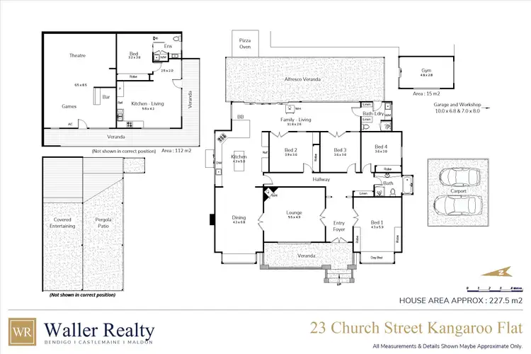 Floorplan of Homely house listing, 23 Church Street, Kangaroo Flat VIC 3555