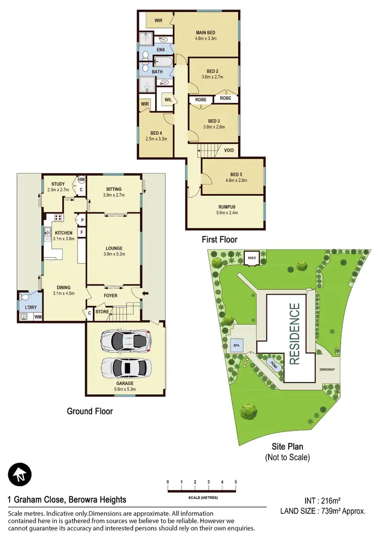 Floorplan of Homely house listing, 1 Graham Close, Berowra Heights NSW 2082