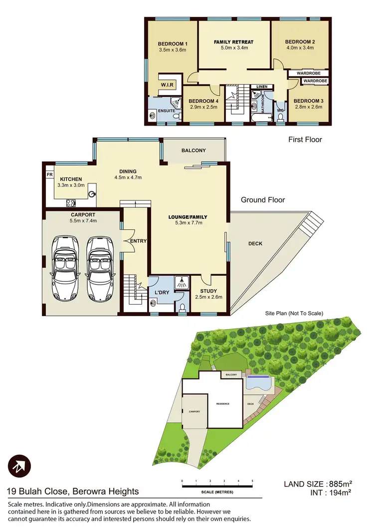 Floorplan of Homely house listing, 19 Bulah Close, Berowra Heights NSW 2082