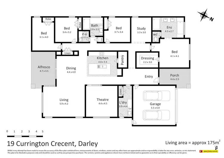 Floorplan of Homely house listing, 19 Currington Crescent, Darley VIC 3340