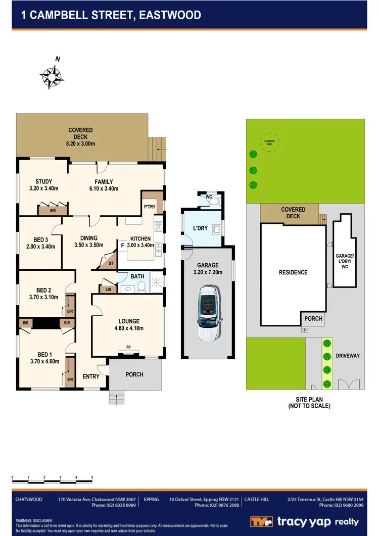 Floorplan of Homely house listing, 1 Campbell Street, Eastwood NSW 2122