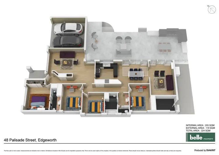 Floorplan of Homely house listing, 48 Palisade Street, Edgeworth NSW 2285