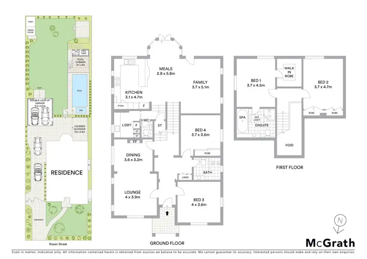 Floorplan of Homely house listing, 17 Rosen Street, Epping NSW 2121