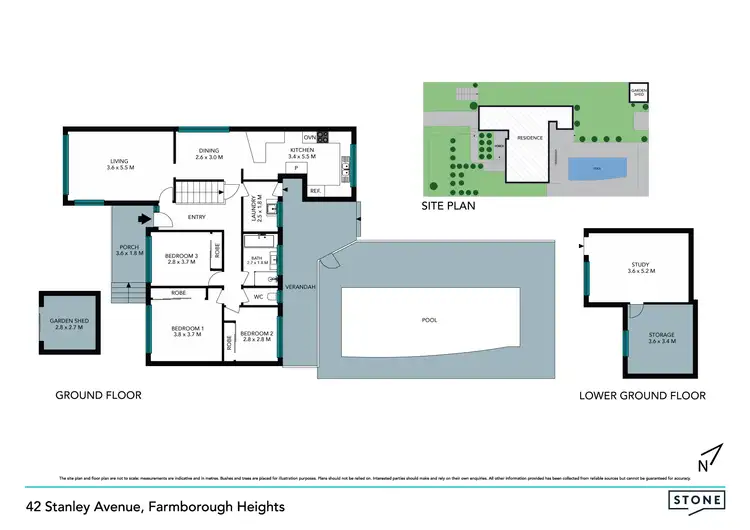 Floorplan of Homely house listing, 42 Stanley Avenue, Farmborough Heights NSW 2526