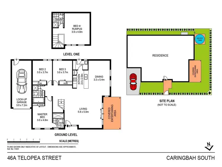 Floorplan of Homely house listing, 46a Telopea Avenue, Caringbah South NSW 2229