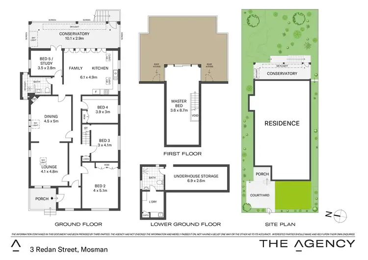 Floorplan of Homely house listing, 3 Redan Street, Mosman NSW 2088