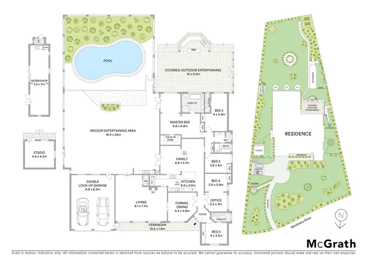 Floorplan of Homely rural property listing, 108 Sanctuary Drive, Windsor Downs NSW 2756