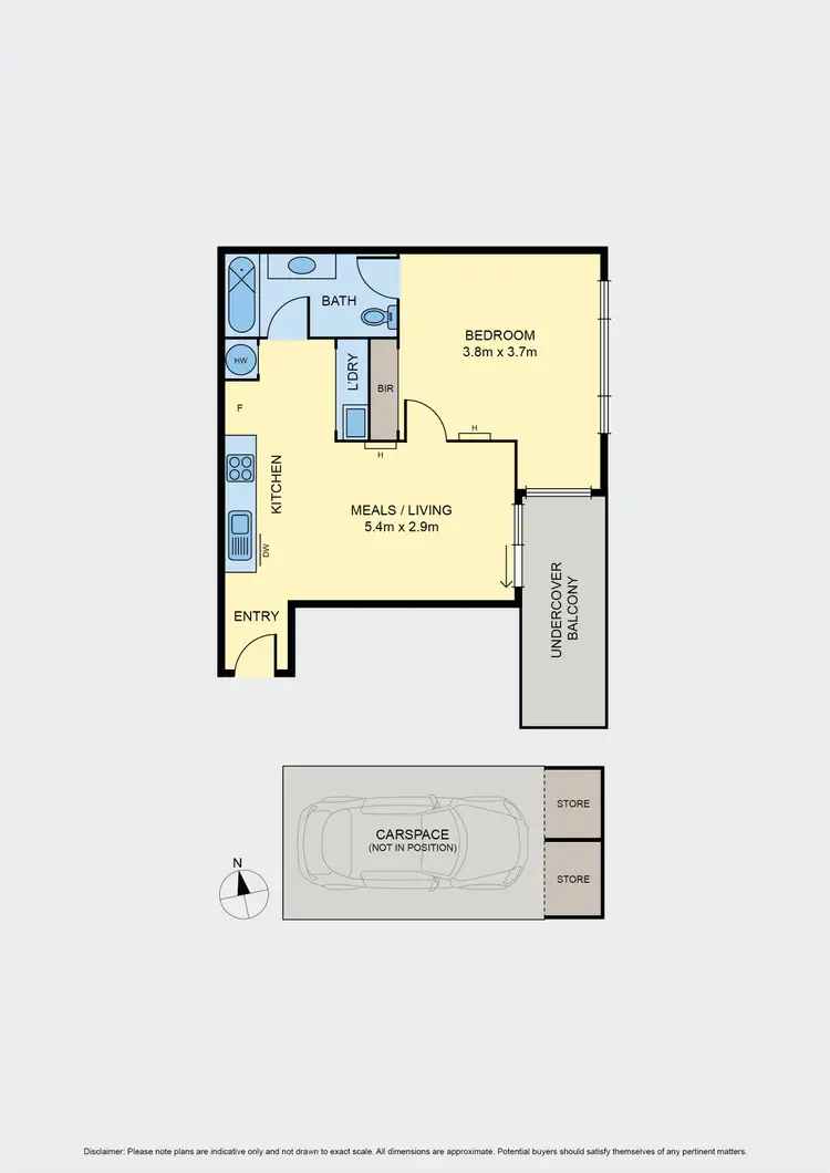 Floorplan of Homely apartment listing, 7/1 Gumbri Place, Brunswick VIC 3056