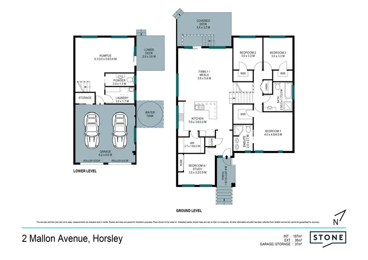 Floorplan of Homely house listing, 2 Mallon Avenue, Horsley NSW 2530