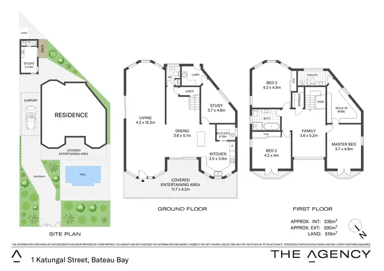 Floorplan of Homely house listing, 1 Katungal Street, Bateau Bay NSW 2261