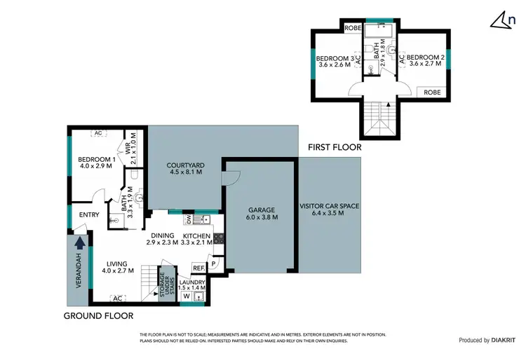 Floorplan of Homely townhouse listing, 1/19 Devon Road, Pascoe Vale VIC 3044