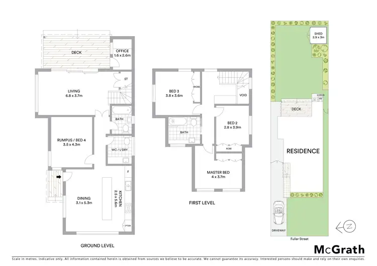 Floorplan of Homely house listing, 9 Fuller Street, Collaroy Plateau NSW 2097