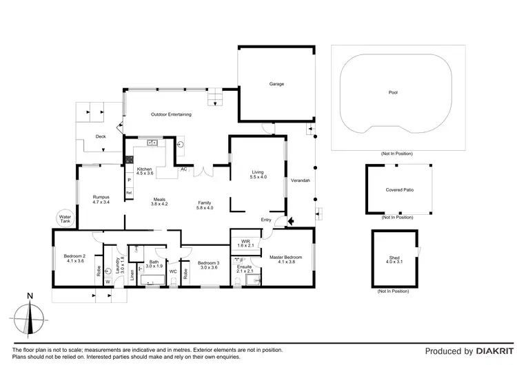Floorplan of Homely house listing, 11 Shakti Place, Hastings VIC 3915