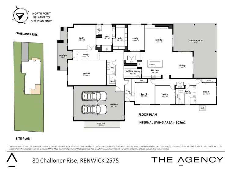 Floorplan of Homely house listing, 80 Challoner Rise, Renwick NSW 2575