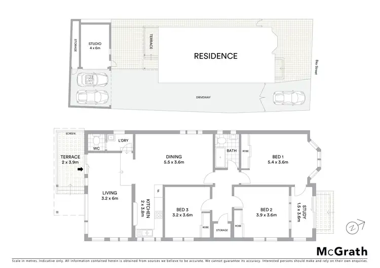 Floorplan of Homely house listing, 141 Bay Street, Rockdale NSW 2216