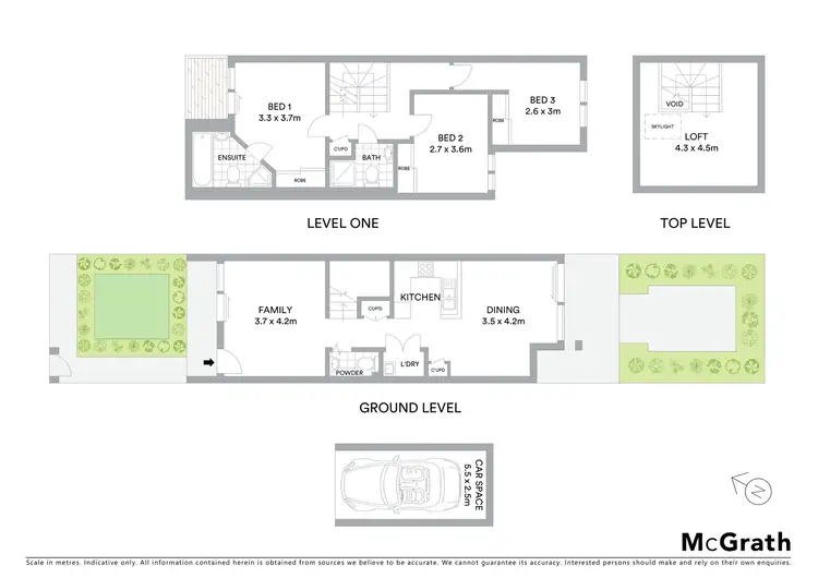 Floorplan of Homely townhouse listing, 59 Combles Parade, Matraville NSW 2036