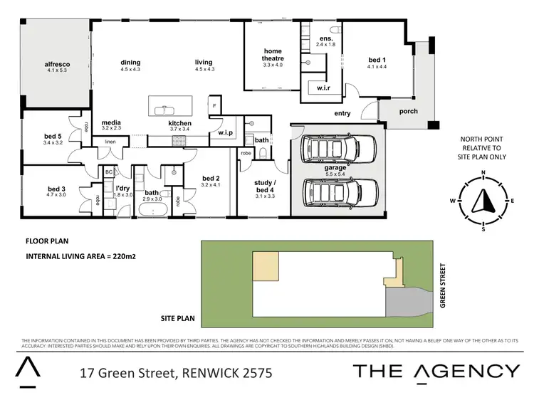 Floorplan of Homely house listing, 17 Green Street, Renwick NSW 2575