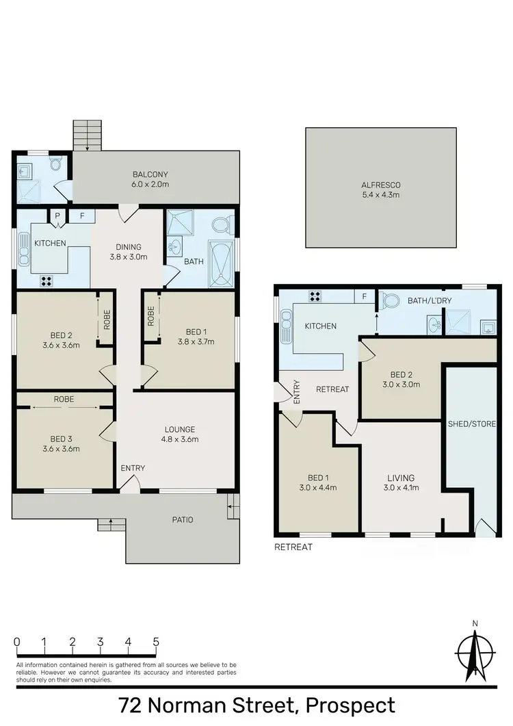 Floorplan of Homely house listing, 72 Norman Street, Prospect NSW 2148