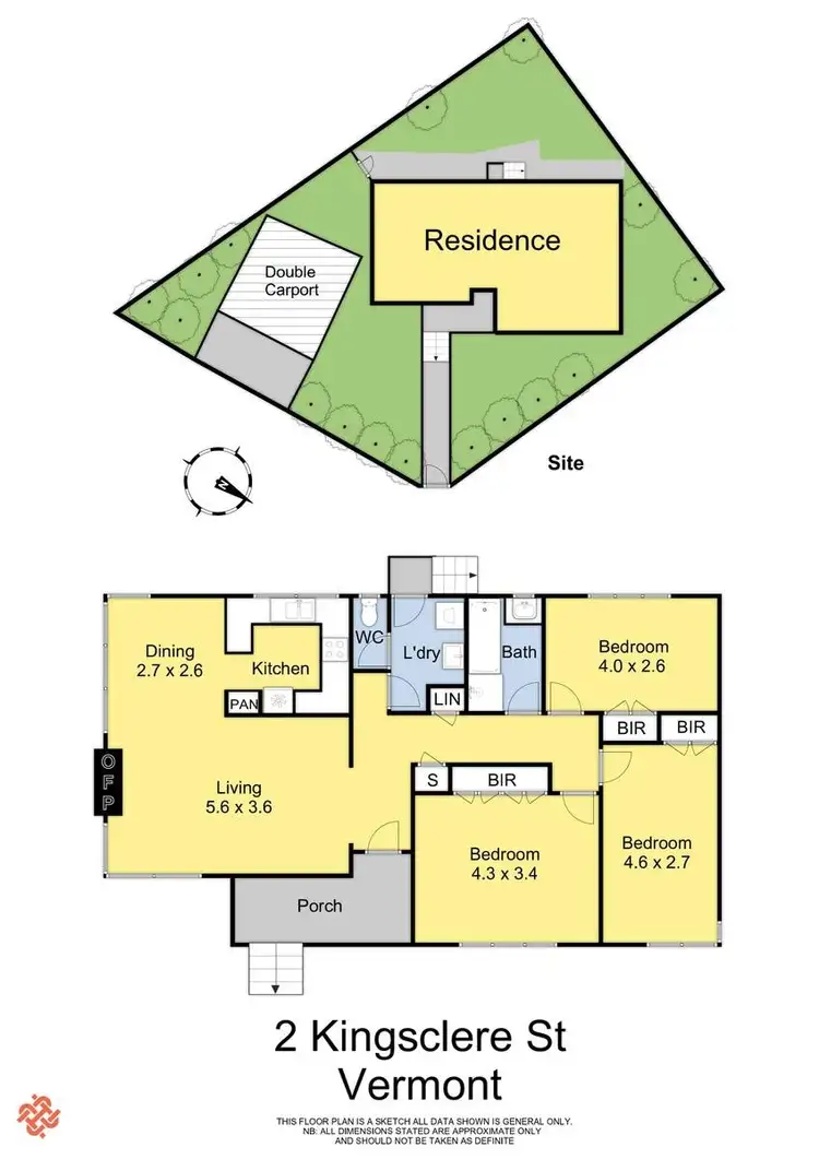 Floorplan of Homely house listing, 2 Kingsclere Street, Vermont VIC 3133